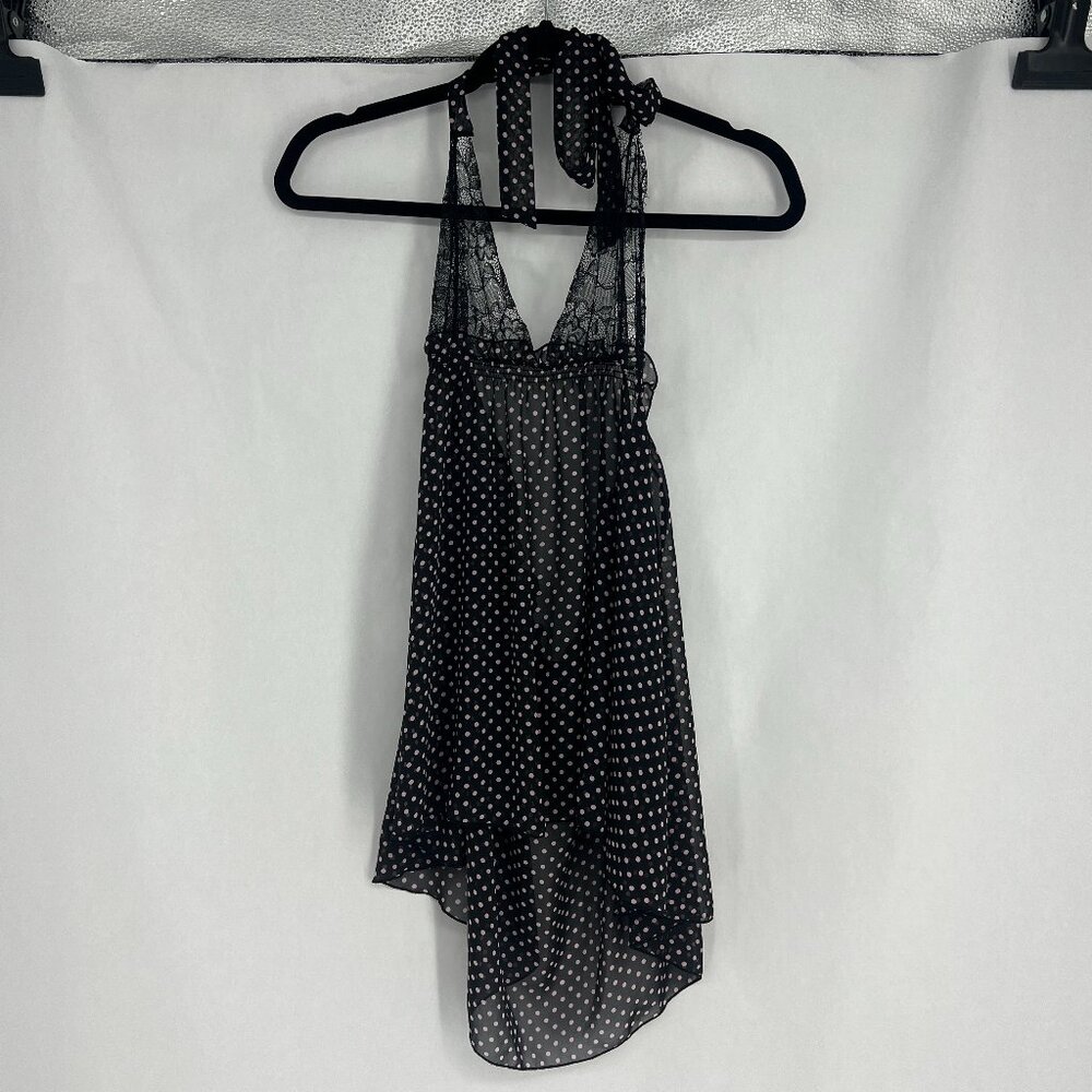 Victoria's Sectret  Baby Doll Polka Dot /Dress Top